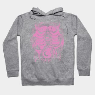 Light Pink Mystic Scorpio Zodiac Hoodie